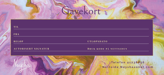 Gavekort til kunstverk. Gavekort til malekurs i Bergen