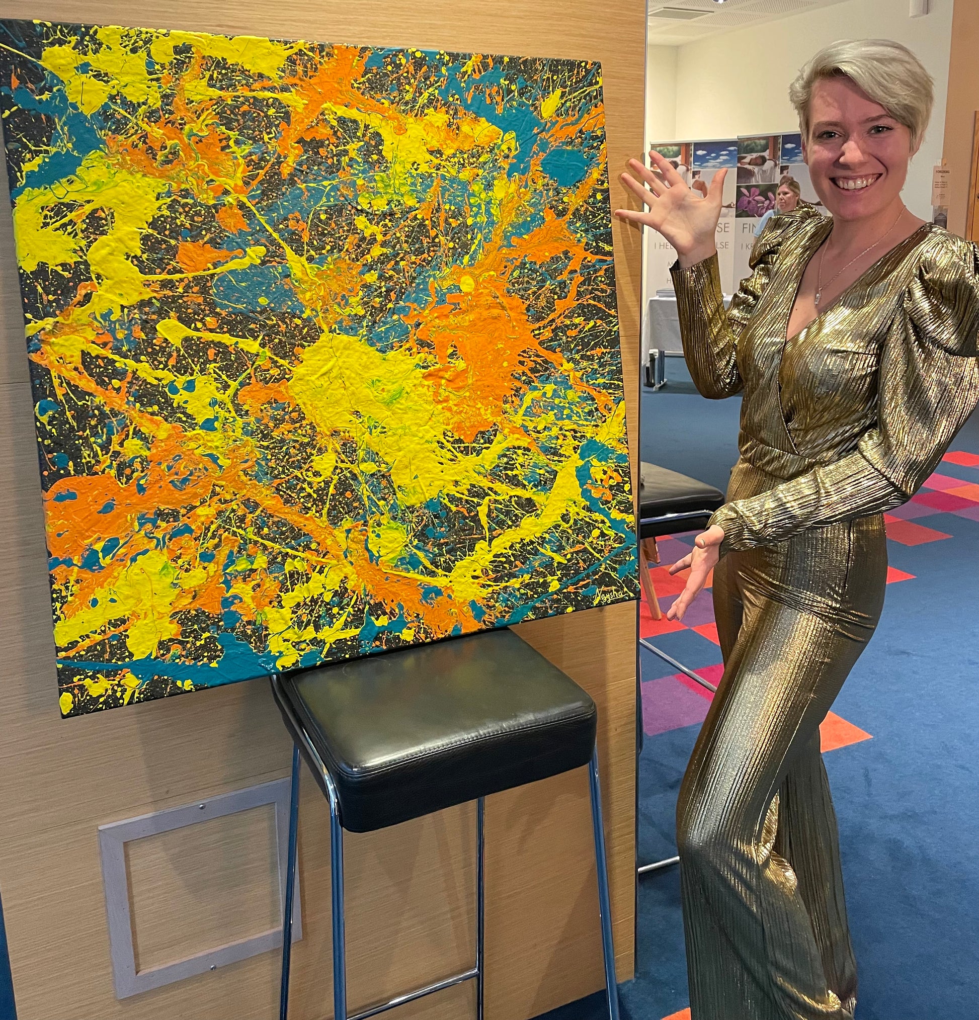 Kjøp kunst i Bergen. Kunstutstilling i Bergen av Naysha