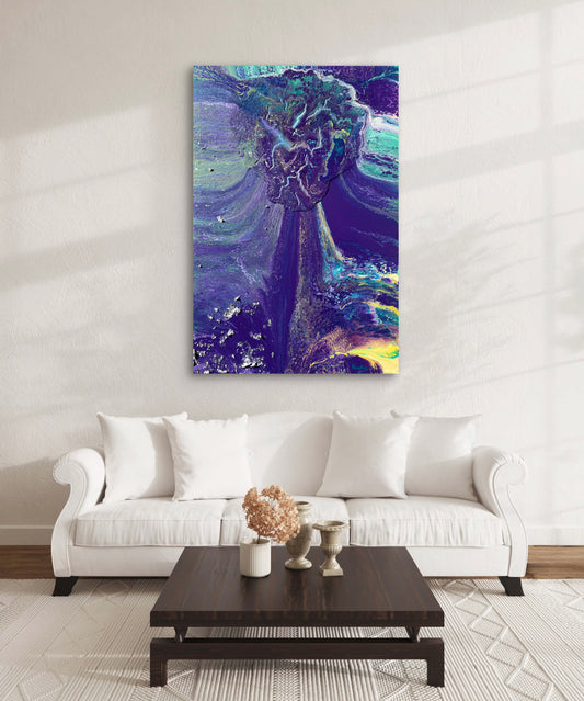 Kraftfullt maleri med sterk healing i seg