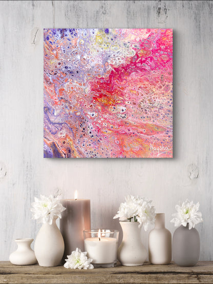 Malekurs i Acrylic Pouring bilde