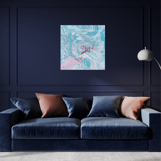 Maleri i pastell farger