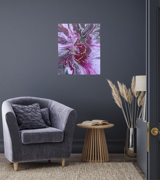 Selvkjærlighets Maleri - Medium størrelse maleri til stuen. Original kunst.