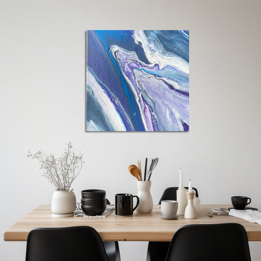 Spirituell kunst. Lite bilde over spisebord.